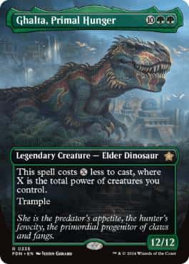 Ghalta, Primal Hunger - Magic: The Gathering - FDN-BF Near Mint Inglés - Carta de Magic: The Gathering en México | Hydra Collectables