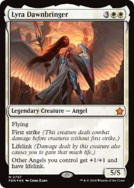 Lyra Dawnbringer - Magic: The Gathering - FDN Near Mint Inglés - Carta de Magic: The Gathering en México | Hydra Collectables