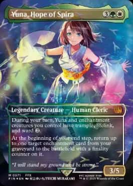 Yuna, Hope of Spira - Magic: The Gathering - FIN-BF Near Mint Inglés - Carta de Magic: The Gathering en México | Hydra Collectables