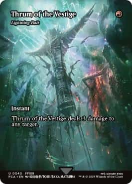 Lightning Bolt - Magic: The Gathering - FCA Near Mint Inglés - Carta de Magic: The Gathering en México | Hydra Collectables