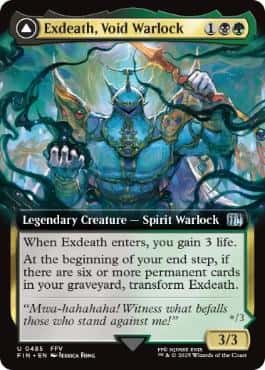 Exdeath, Void Warlock - Magic: The Gathering - FIN-BF Near Mint Inglés - Carta de Magic: The Gathering en México | Hydra Collectables
