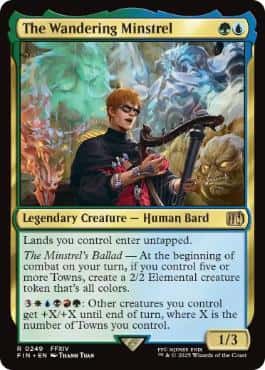 The Wandering Minstrel - Magic: The Gathering - FIN Near Mint Inglés - Carta de Magic: The Gathering en México | Hydra Collectables