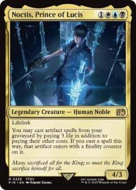 Noctis, Prince of Lucis - Magic: The Gathering - FIN Near Mint Inglés - Carta de Magic: The Gathering en México | Hydra Collectables