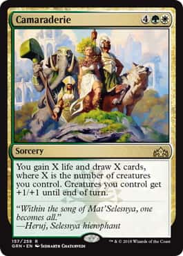 Camaraderie - Magic: The Gathering - GRN Ligeramente Jugada Inglés - Carta de Magic: The Gathering en México | Hydra Collectables