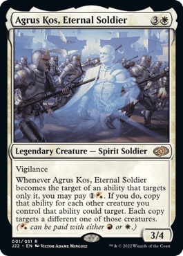 Agrus Kos, Eternal Soldier - Magic: The Gathering - J22 Near Mint Inglés - Carta de Magic: The Gathering en México | Hydra Collectables