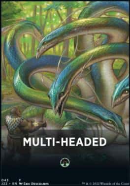 【Theme Card】《MULTI-HEADED(043)》[J22] - Magic: The Gathering - J22 Near Mint Inglés - Carta de Magic: The Gathering en México | Hydra Collectables