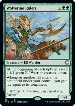 Wolverine Riders - Magic: The Gathering - KHC Near Mint Inglés - Carta de Magic: The Gathering en México | Hydra Collectables