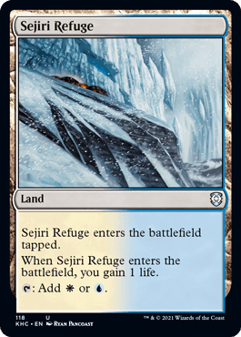 Sejiri Refuge - Magic: The Gathering - KHC Near Mint Inglés - Carta de Magic: The Gathering en México | Hydra Collectables