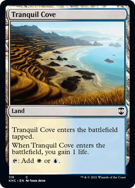 Tranquil Cove - Magic: The Gathering - KHC Near Mint Inglés - Carta de Magic: The Gathering en México | Hydra Collectables