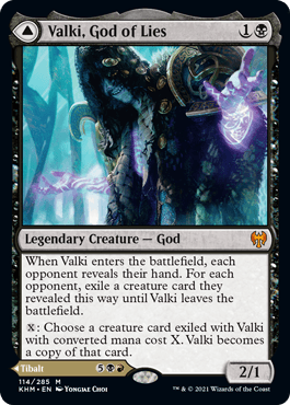 Valki, God of Lies - Magic: The Gathering - KHM-PRE Near Mint Español - Carta de Magic: The Gathering en México | Hydra Collectables