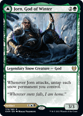Jorn, God of Winter - Magic: The Gathering - KHM Near Mint Inglés - Carta de Magic: The Gathering en México | Hydra Collectables