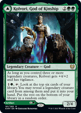 Kolvori, God of Kinship - Magic: The Gathering - KHM-PRE Near Mint Inglés - Carta de Magic: The Gathering en México | Hydra Collectables