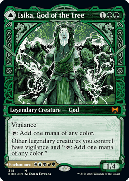 Esika, God of the Tree - Magic: The Gathering - KHM-BF Near Mint Inglés - Carta de Magic: The Gathering en México | Hydra Collectables