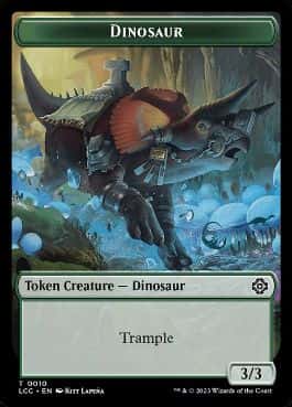 Dinosaur/City's Blessing Token - Magic: The Gathering - LCC Near Mint Inglés - Carta de Magic: The Gathering en México | Hydra Collectables