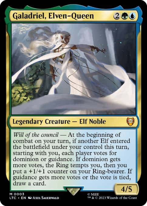 Galadriel, Elven-Queen - Magic: The Gathering - LTC Near Mint Inglés - Carta de Magic: The Gathering en México | Hydra Collectables