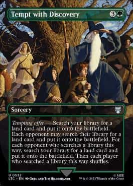 Tempt with Discovery - Magic: The Gathering - LTC Near Mint Inglés - Carta de Magic: The Gathering en México | Hydra Collectables