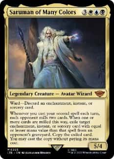 Saruman of Many Color - Magic: The Gathering - LTR Near Mint Inglés - Carta de Magic: The Gathering en México | Hydra Collectables