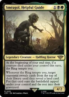 Sméagol, Helpful Guide - Magic: The Gathering - LTR Near Mint Inglés - Carta de Magic: The Gathering en México | Hydra Collectables