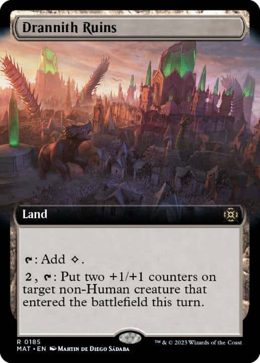 Drannith Ruins - Magic: The Gathering - MAT-BF Near Mint Inglés - Carta de Magic: The Gathering en México | Hydra Collectables