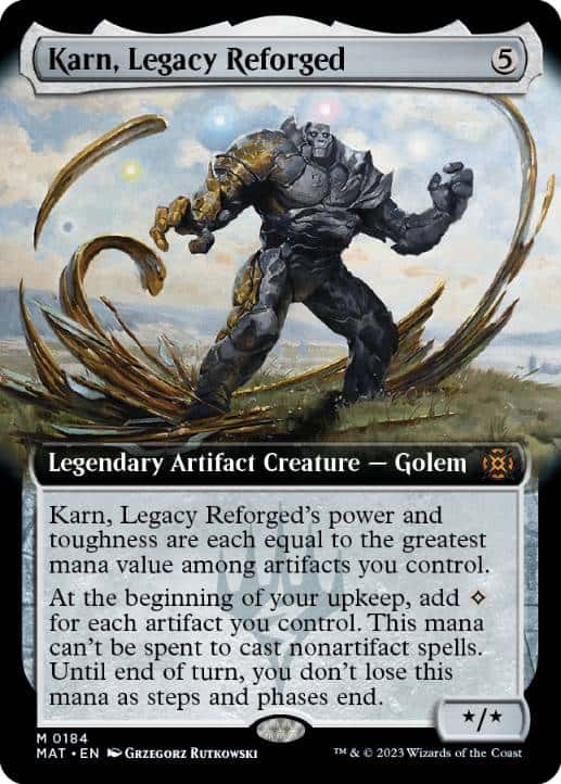 Karn, Legacy Reforged - Magic: The Gathering - MAT-BF Near Mint Inglés - Carta de Magic: The Gathering en México | Hydra Collectables