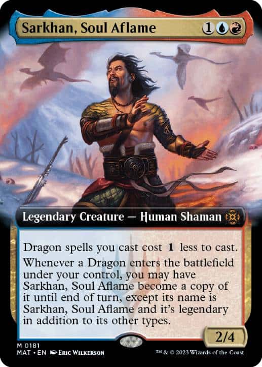 Sarkhan, Soul Aflame - Magic: The Gathering - MAT-BF Near Mint Inglés - Carta de Magic: The Gathering en México | Hydra Collectables