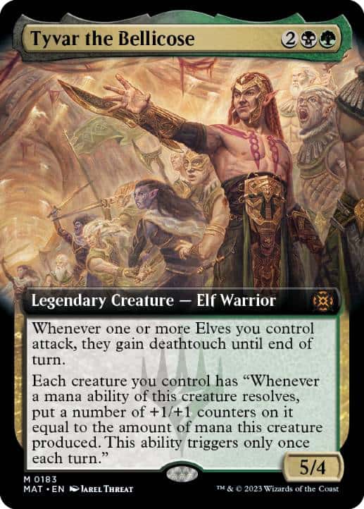 Tyvar the Bellicose - Magic: The Gathering - MAT-BF Near Mint Inglés - Carta de Magic: The Gathering en México | Hydra Collectables