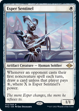 Esper Sentinel - Magic: The Gathering - MH2 Near Mint Inglés - Carta de Magic: The Gathering en México | Hydra Collectables