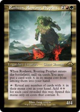 Rosheen, Roaring Prophet - Magic: The Gathering - MH3-BF Near Mint Inglés - Carta de Magic: The Gathering en México | Hydra Collectables