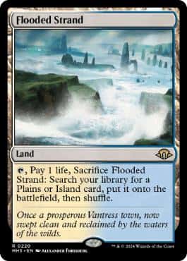Flooded Strand - Magic: The Gathering - MH3 Near Mint Inglés - Carta de Magic: The Gathering en México | Hydra Collectables