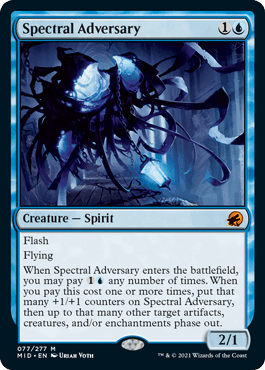 Spectral Adversary - Magic: The Gathering - MID Near Mint Inglés - Carta de Magic: The Gathering en México | Hydra Collectables