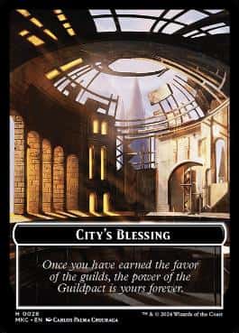 City's Blessing/Zombie token - Magic: The Gathering - MKC Near Mint Inglés - Carta de Magic: The Gathering en México | Hydra Collectables