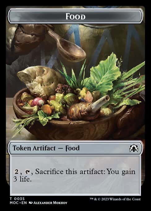 Food token - Magic: The Gathering - MOC Near Mint Inglés - Carta de Magic: The Gathering en México | Hydra Collectables