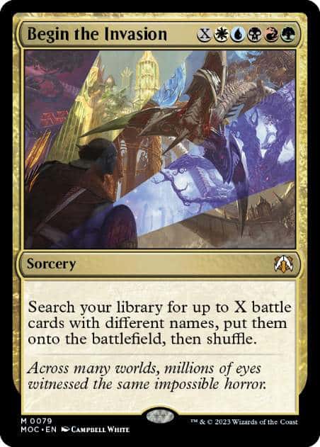 Begin the Invasion - Magic: The Gathering - MOC Near Mint Inglés - Carta de Magic: The Gathering en México | Hydra Collectables