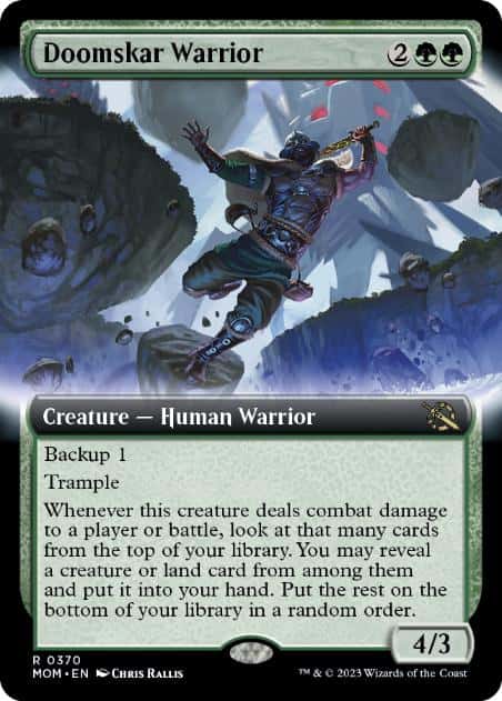 Doomskar Warrior - Magic: The Gathering - MOM-BF Near Mint Inglés - Carta de Magic: The Gathering en México | Hydra Collectables