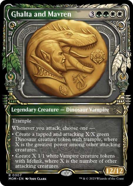 Ghalta and Mavren - Magic: The Gathering - MOM-BF Near Mint Inglés - Carta de Magic: The Gathering en México | Hydra Collectables