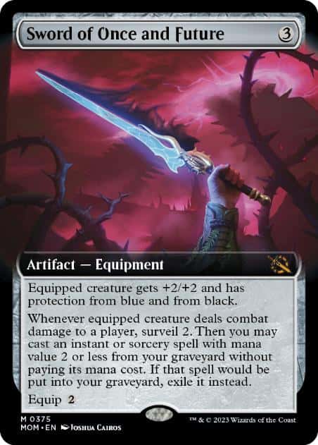 Sword of Once and Future - Magic: The Gathering - MOM-BF Near Mint Inglés - Carta de Magic: The Gathering en México | Hydra Collectables