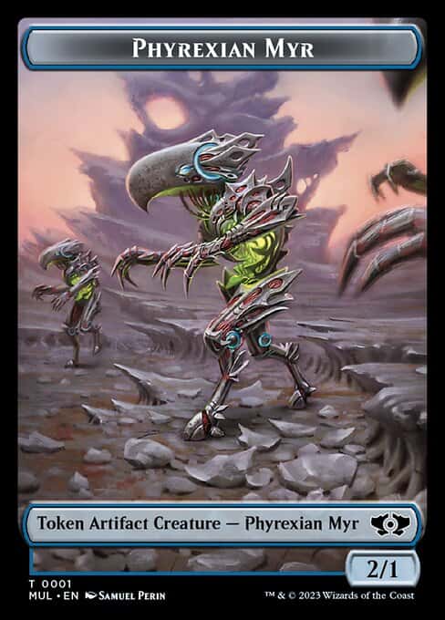 Phyrexian Myr token - Magic: The Gathering - MUL Near Mint Inglés - Carta de Magic: The Gathering en México | Hydra Collectables