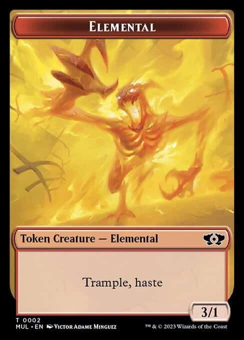 Elemental token - Magic: The Gathering - MUL Near Mint Inglés - Carta de Magic: The Gathering en México | Hydra Collectables