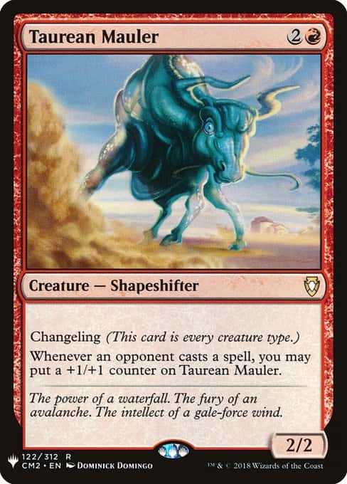 Taurean Mauler - Magic: The Gathering - CM2 Near Mint Inglés - Carta de Magic: The Gathering en México | Hydra Collectables