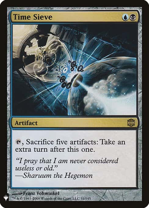 Time Sieve - Magic: The Gathering - MB1 Near Mint Inglés - Carta de Magic: The Gathering en México | Hydra Collectables