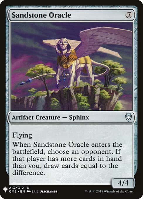 Sandstone Oracle - Magic: The Gathering - CM2 Near Mint Inglés - Carta de Magic: The Gathering en México | Hydra Collectables