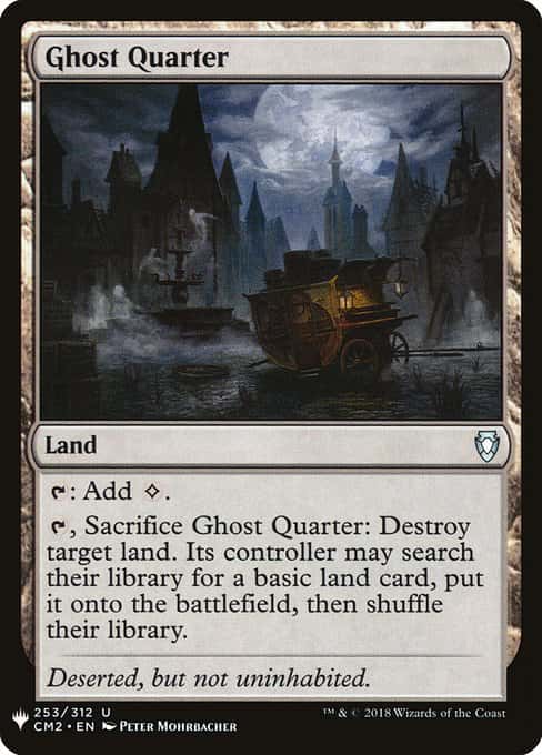 Ghost Quarter - Magic: The Gathering - CM2 Near Mint Inglés - Carta de Magic: The Gathering en México | Hydra Collectables