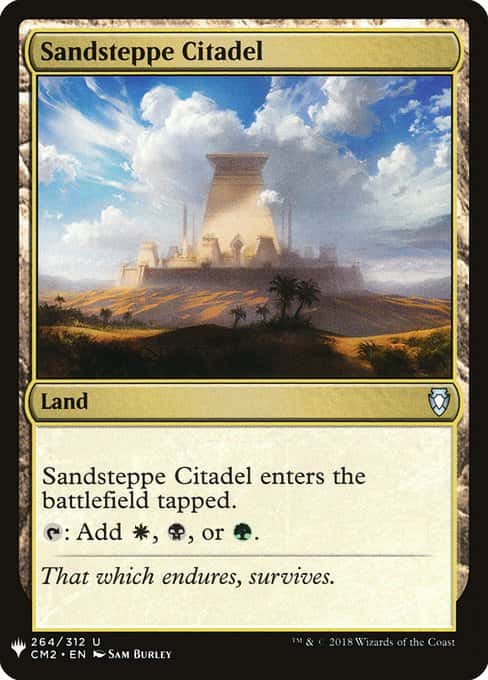 Sandsteppe Citadel - Magic: The Gathering - CM2 Near Mint Inglés - Carta de Magic: The Gathering en México | Hydra Collectables