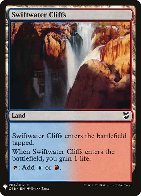 Swiftwater Cliffs - Magic: The Gathering - MB1 Near Mint Inglés - Carta de Magic: The Gathering en México | Hydra Collectables
