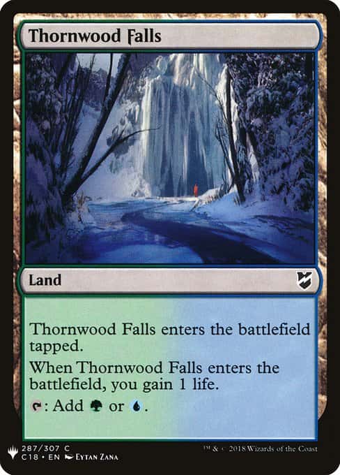 Thornwood Falls - Magic: The Gathering - MB1 Near Mint Inglés - Carta de Magic: The Gathering en México | Hydra Collectables