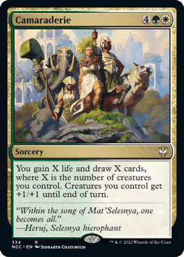 Camaraderie - Magic: The Gathering - NCC Near Mint Inglés - Carta de Magic: The Gathering en México | Hydra Collectables