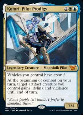 Kotori, Pilot Prodigy - Magic: The Gathering - NEC Near Mint Inglés - Carta de Magic: The Gathering en México | Hydra Collectables