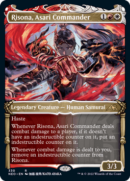 Risona, Asari Commander - Magic: The Gathering - NEO-BF Near Mint Inglés - Carta de Magic: The Gathering en México | Hydra Collectables