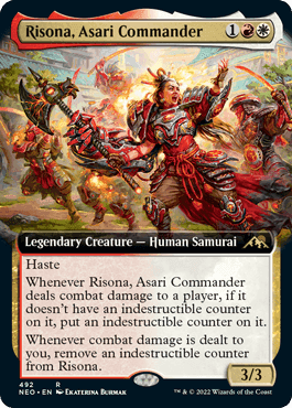Risona, Asari Commander - Magic: The Gathering - NEO-BF Near Mint Inglés - Carta de Magic: The Gathering en México | Hydra Collectables