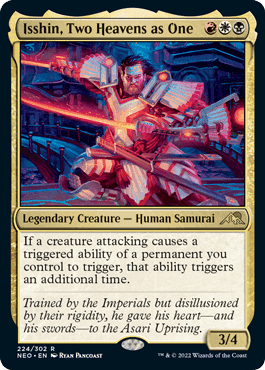 Isshin, Two Heavens as One - Magic: The Gathering - NEO Near Mint Inglés - Carta de Magic: The Gathering en México | Hydra Collectables